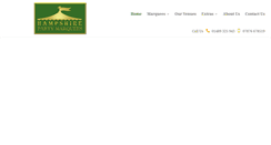 Desktop Screenshot of hampshirepartymarquees.com